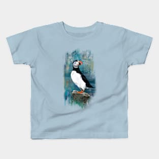 Summer Puffin Kids T-Shirt